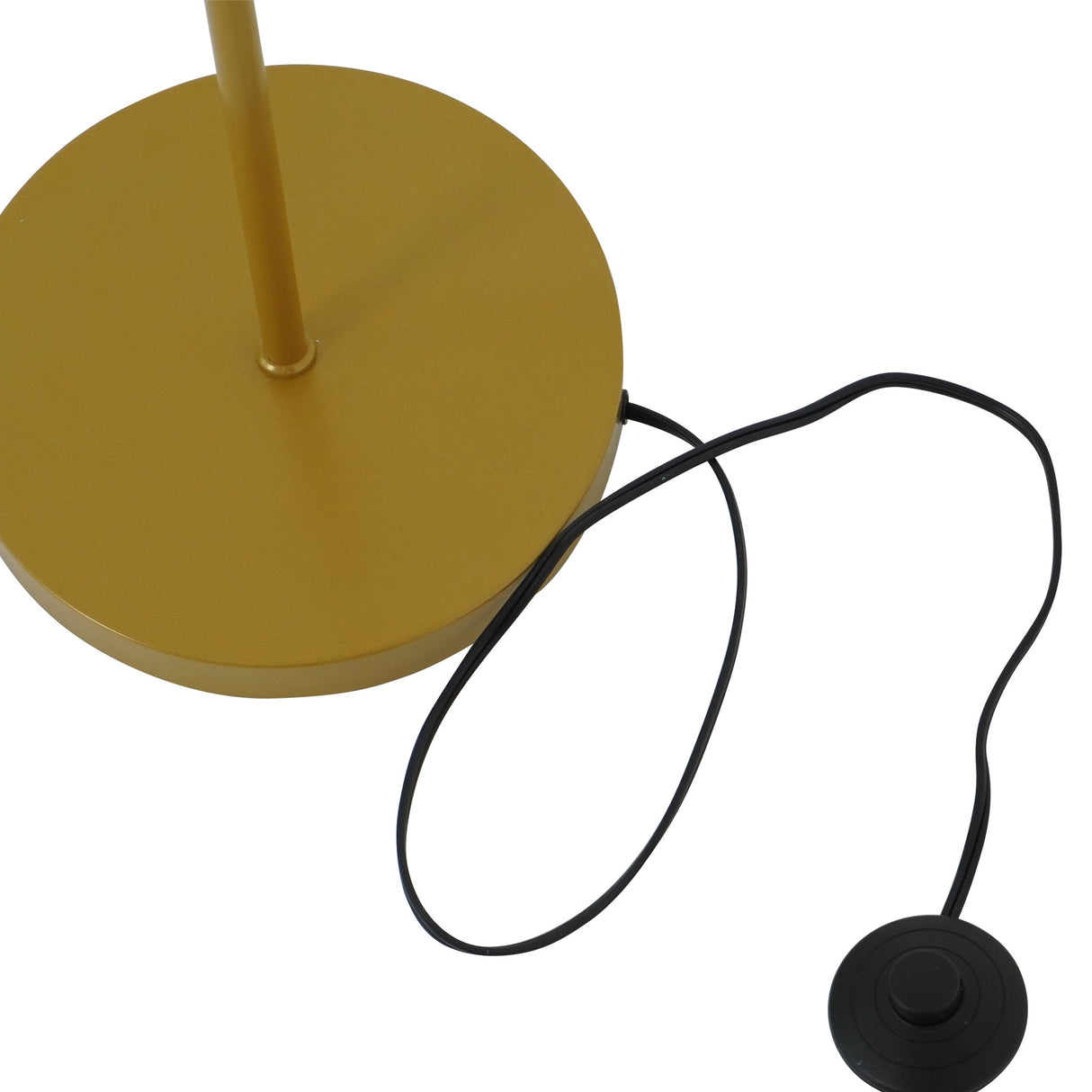 Astris Floor Lamp Black Sprayed and Gold from Ashcroft Furniture - Luna Furniture