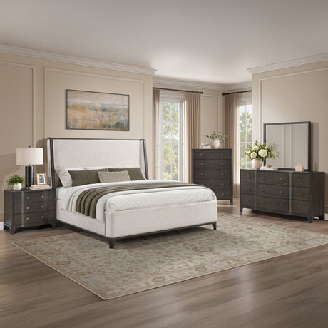 Verona Espresso Crescent-Shaped Chest from Steve Silver - Luna Furniture