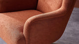 Atlanta Peru Brick Swivel Chair from Bellona - Luna Furniture