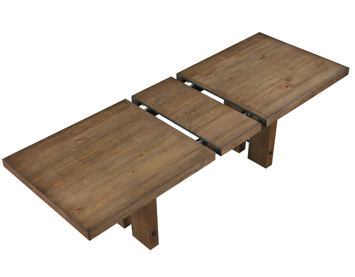 Atmoris Dark Driftwood Dining Room Set from Steve Silver - Luna Furniture