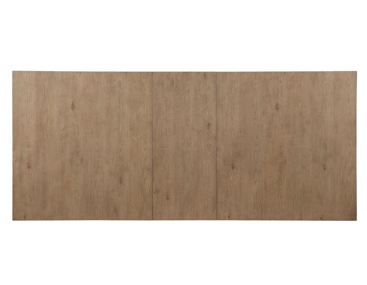 Aubrey Waxed Driftwood Extendable Dining Table from Steve Silver - Luna Furniture