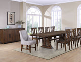 Auburn 7-Piece Dining Set(Table, 2 Arm Chairs, 4 Side Chairs) from Steve Silver - Luna Furniture