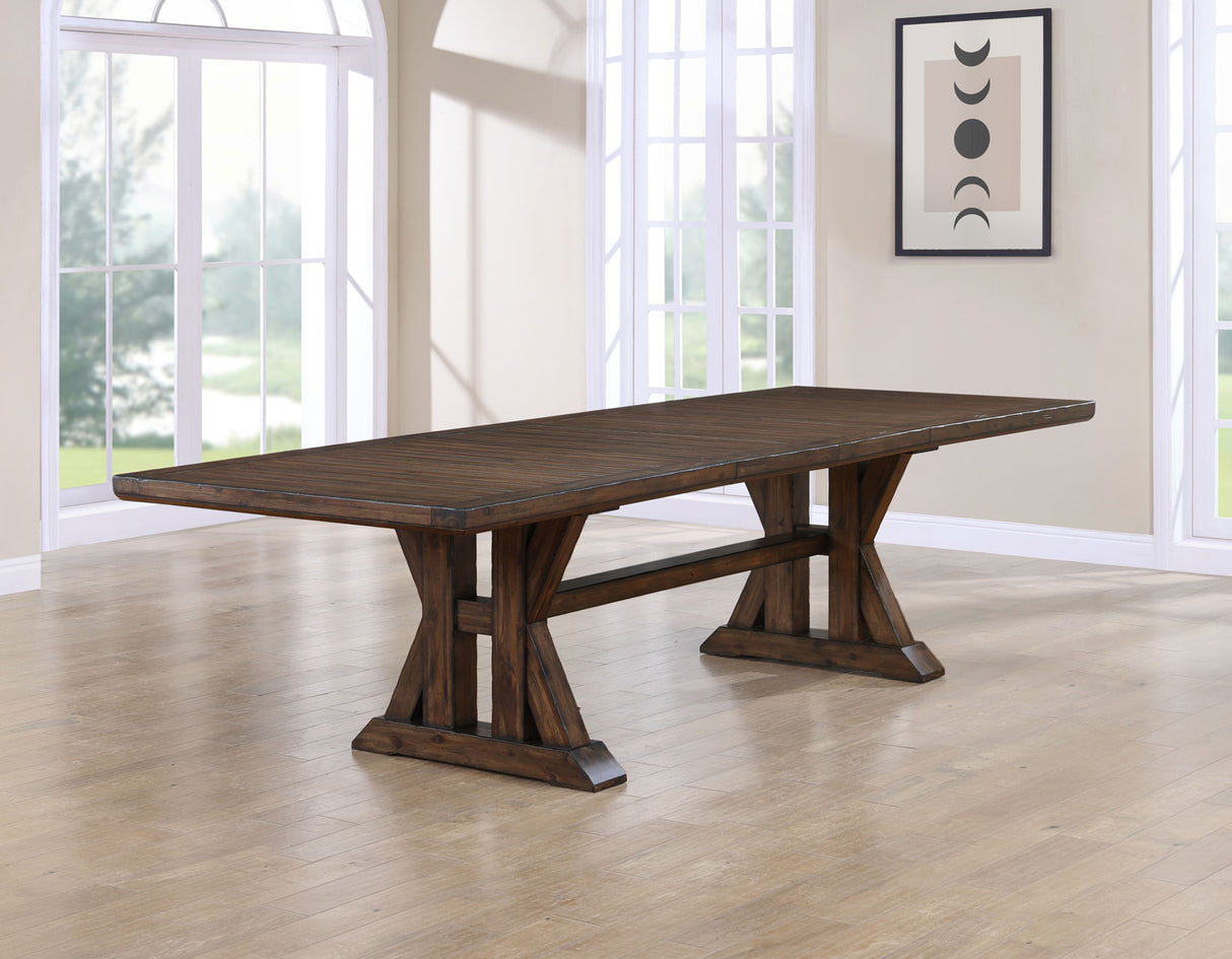 Auburn 7-Piece Dining Set(Table, 2 Arm Chairs, 4 Side Chairs) from Steve Silver - Luna Furniture