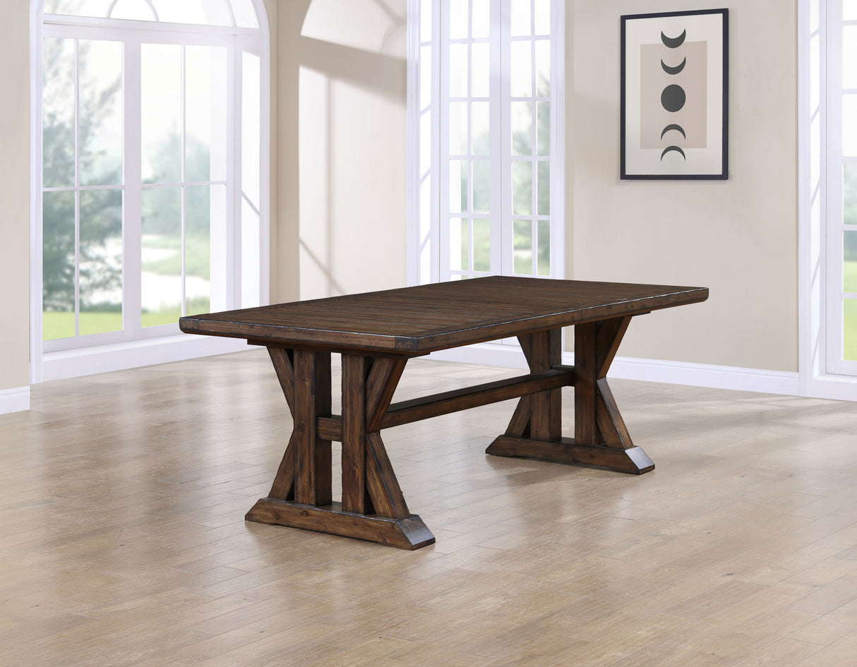 Auburn 7-Piece Dining Set(Table, 2 Arm Chairs, 4 Side Chairs) from Steve Silver - Luna Furniture