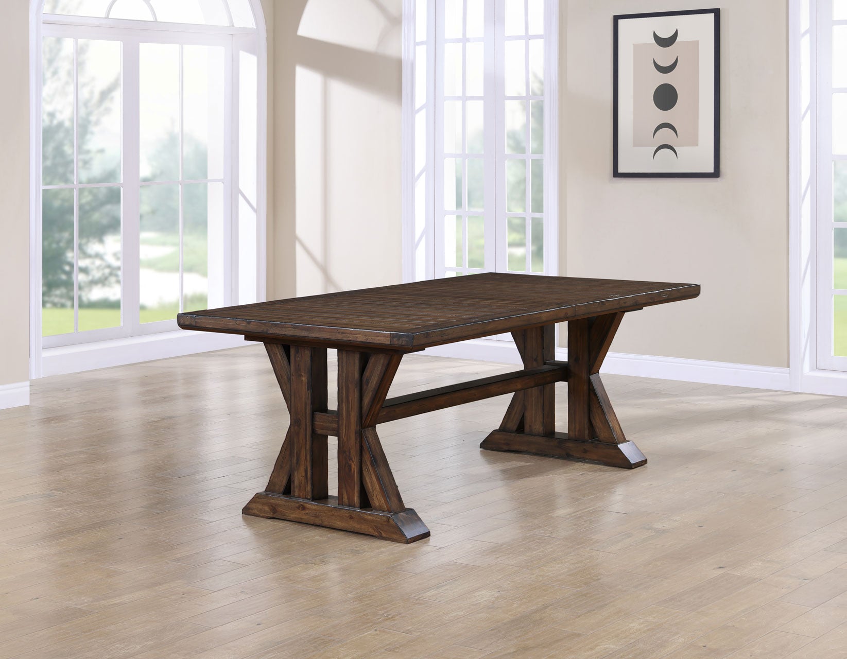 Auburn 7-Piece Dining Set(Table, 2 Arm Chairs, 4 Side Chairs) from Steve Silver - Luna Furniture
