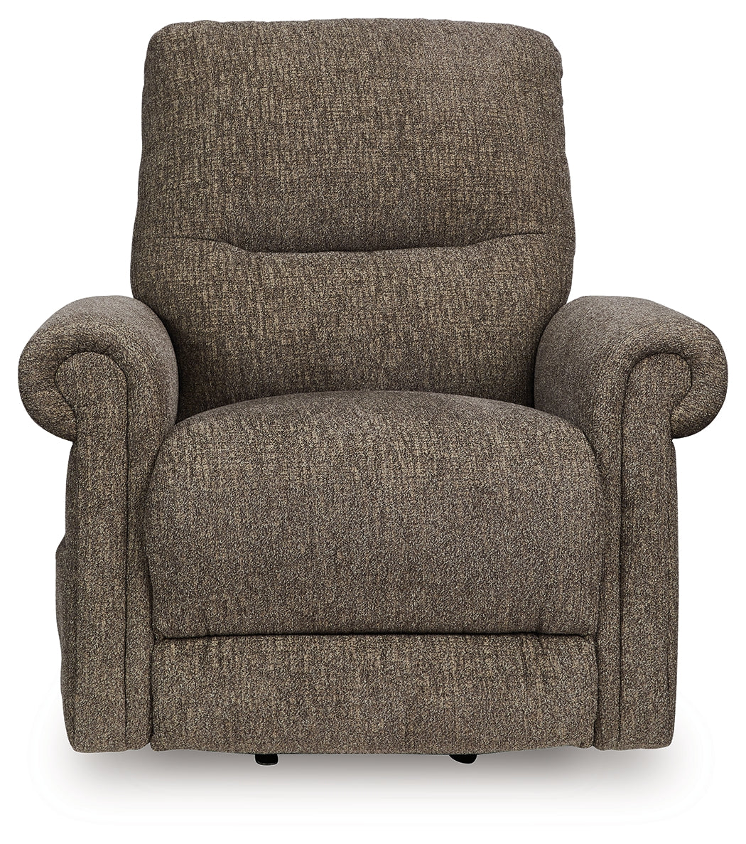 Aureta Earth Power Lift Recliner from Ashley - Luna Furniture