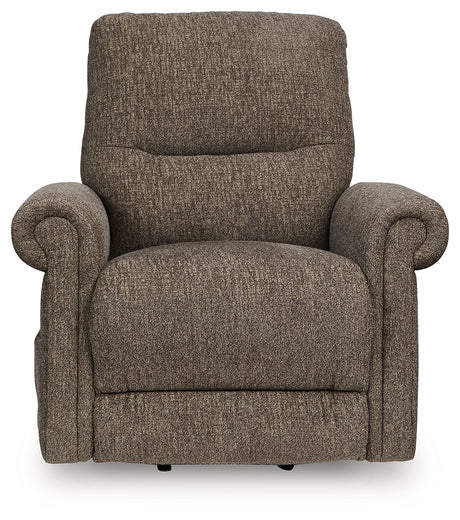 Aureta Earth Power Lift Recliner from Ashley - Luna Furniture