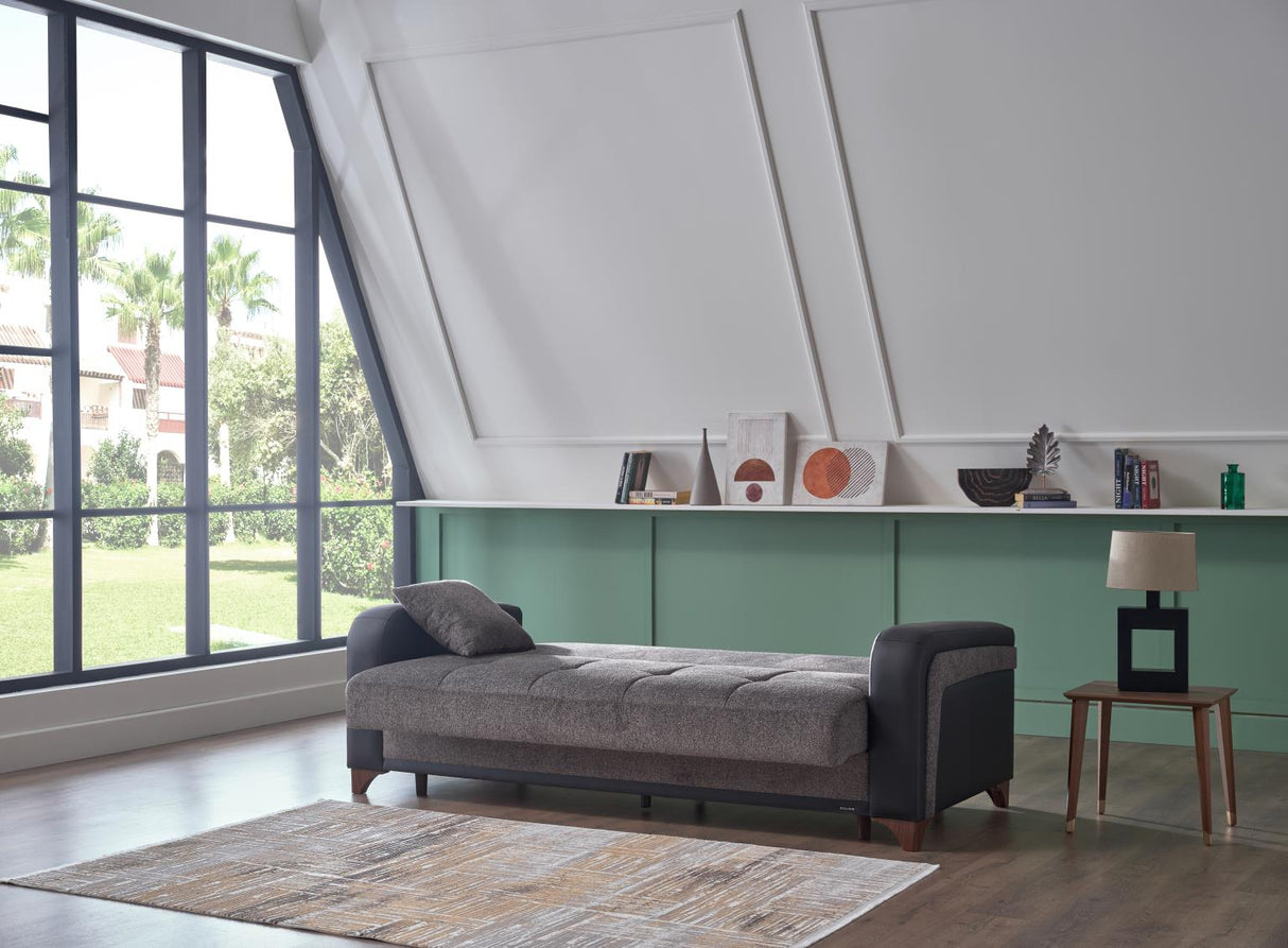 Austin Beatto Anthracite Sleeper Sofa from Bellona - Luna Furniture