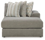 Avaliyah Ash 4-Piece Sectional from Ashley - Luna Furniture