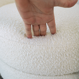 Avalon White Boucle Lounge Chair from Ashcroft Furniture - Luna Furniture