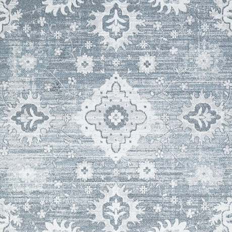 Avanworths Blue/Gray/Ivory Washable Medium Rug from Ashley - Luna Furniture