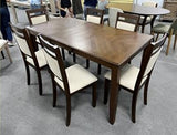 Avasa Brown 5-Piece Dining Room Set from Crown Mark - Luna Furniture