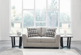 Avenal Park Flannel Loveseat from Ashley - Luna Furniture