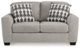 Avenal Park Flannel Loveseat from Ashley - Luna Furniture