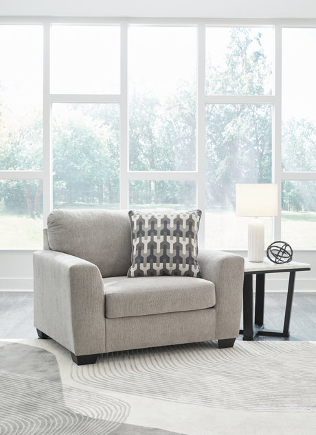 Avenal Park Flannel Oversized Chair from Ashley - Luna Furniture