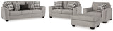 Avenal Park Sofa, Loveseat, Chair and Ottoman in Flannel from Ashley - Luna Furniture