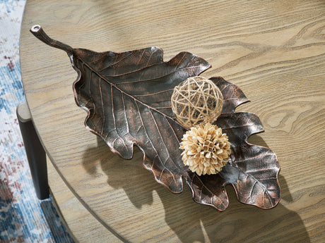 Avermund Antique Copper Finish Sculpture from Ashley - Luna Furniture