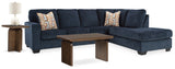 Aviemore Ink 2-Piece Sectional, Occasional Table Set and Lamp from Ashley - Luna Furniture