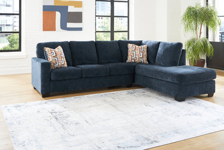 Aviemore Ink 2-Piece Sectional, Occasional Table Set and Lamp from Ashley - Luna Furniture
