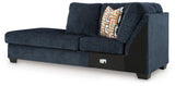 Aviemore Ink Left-Arm Facing Corner Chaise from Ashley - Luna Furniture