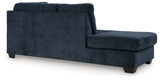 Aviemore Ink Left-Arm Facing Corner Chaise from Ashley - Luna Furniture