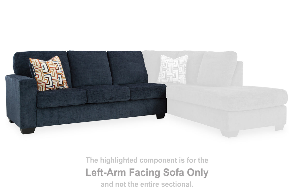 Aviemore Ink Left-Arm Facing Sofa from Ashley Furniture - Luna Furniture
