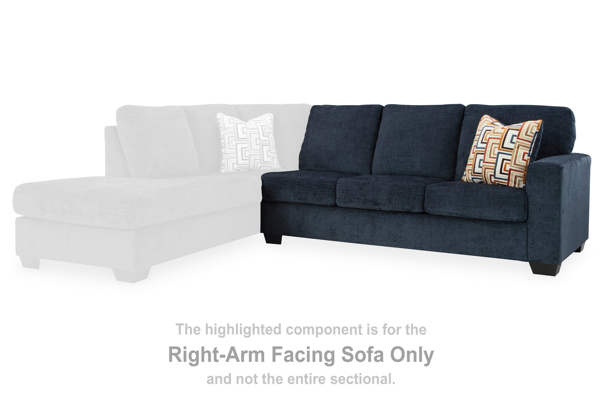 Aviemore Ink Right-Arm Facing Sofa from Ashley - Luna Furniture