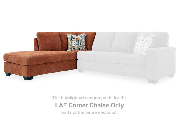 Aviemore Spice Left-Arm Facing Corner Chaise