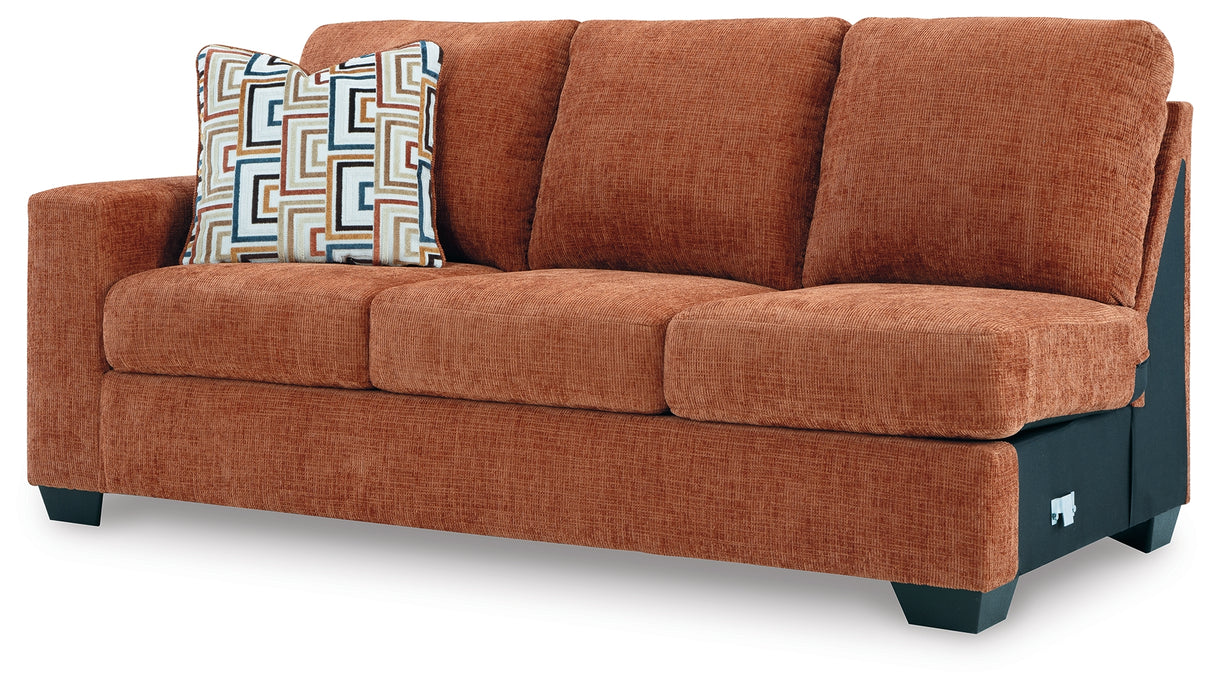 Aviemore Spice Left-Arm Facing Sofa from Ashley - Luna Furniture