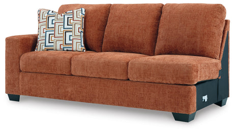 Aviemore Spice Left-Arm Facing Sofa from Ashley - Luna Furniture