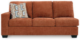 Aviemore Spice Left-Arm Facing Sofa from Ashley - Luna Furniture