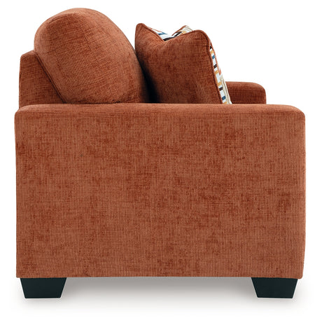 Aviemore Spice Loveseat from Ashley - Luna Furniture