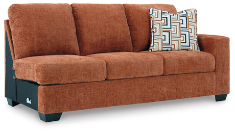 Aviemore Spice Right-Arm Facing Sofa from Ashley - Luna Furniture