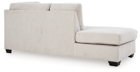 Aviemore Stone Left-Arm Facing Corner Chaise from Ashley - Luna Furniture