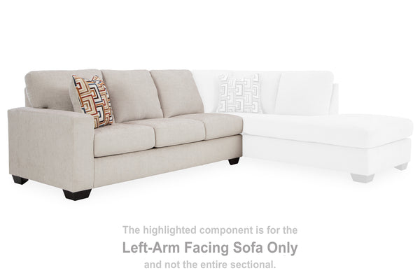 Aviemore Stone Left-Arm Facing Sofa