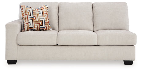 Aviemore Stone Left-Arm Facing Sofa from Ashley - Luna Furniture