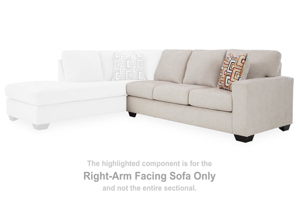 Aviemore Stone Right-Arm Facing Sofa