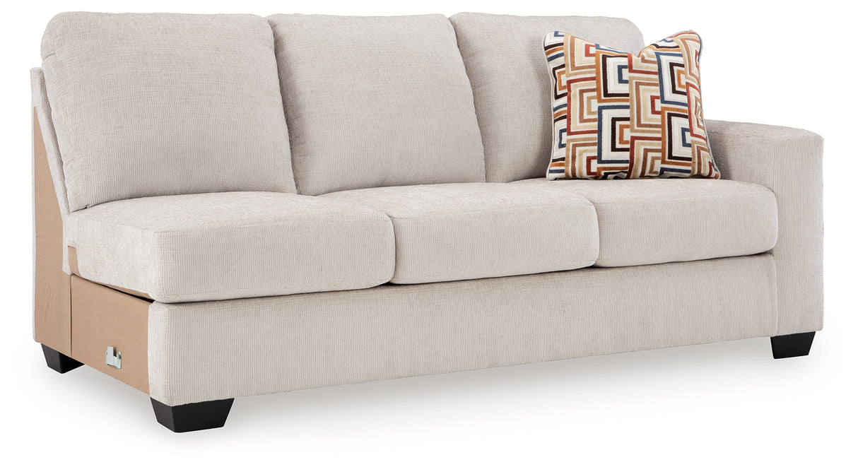 Aviemore Stone Right-Arm Facing Sofa from Ashley Furniture - Luna Furniture