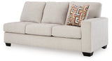 Aviemore Stone Right-Arm Facing Sofa from Ashley Furniture - Luna Furniture