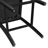 Joplin Walnut/Ebony Solid Wood 24" Farmhouse Counter Stool, Set of 2 from Steve Silver - Luna Furniture
