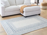 Azelhurst Blue/Ivory/Gray Medium Rug from Ashley - Luna Furniture