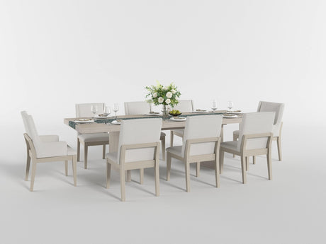 Tundra Ivory Extendable Dining Table from Homelegance - Luna Furniture