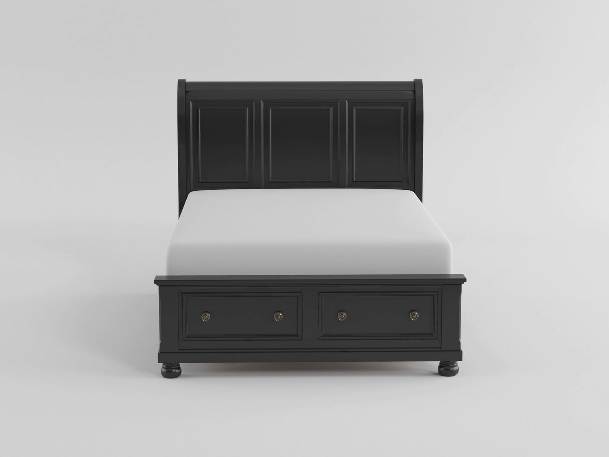 1714W-1*44-Piece Bedroom Set (Queen Bed, Nightstand, Dresser, Mirror) from Homelegance - Luna Furniture