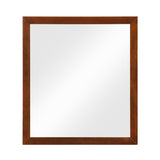 Rowe Dark Cherry Mirror, Wide from Homelegance - Luna Furniture