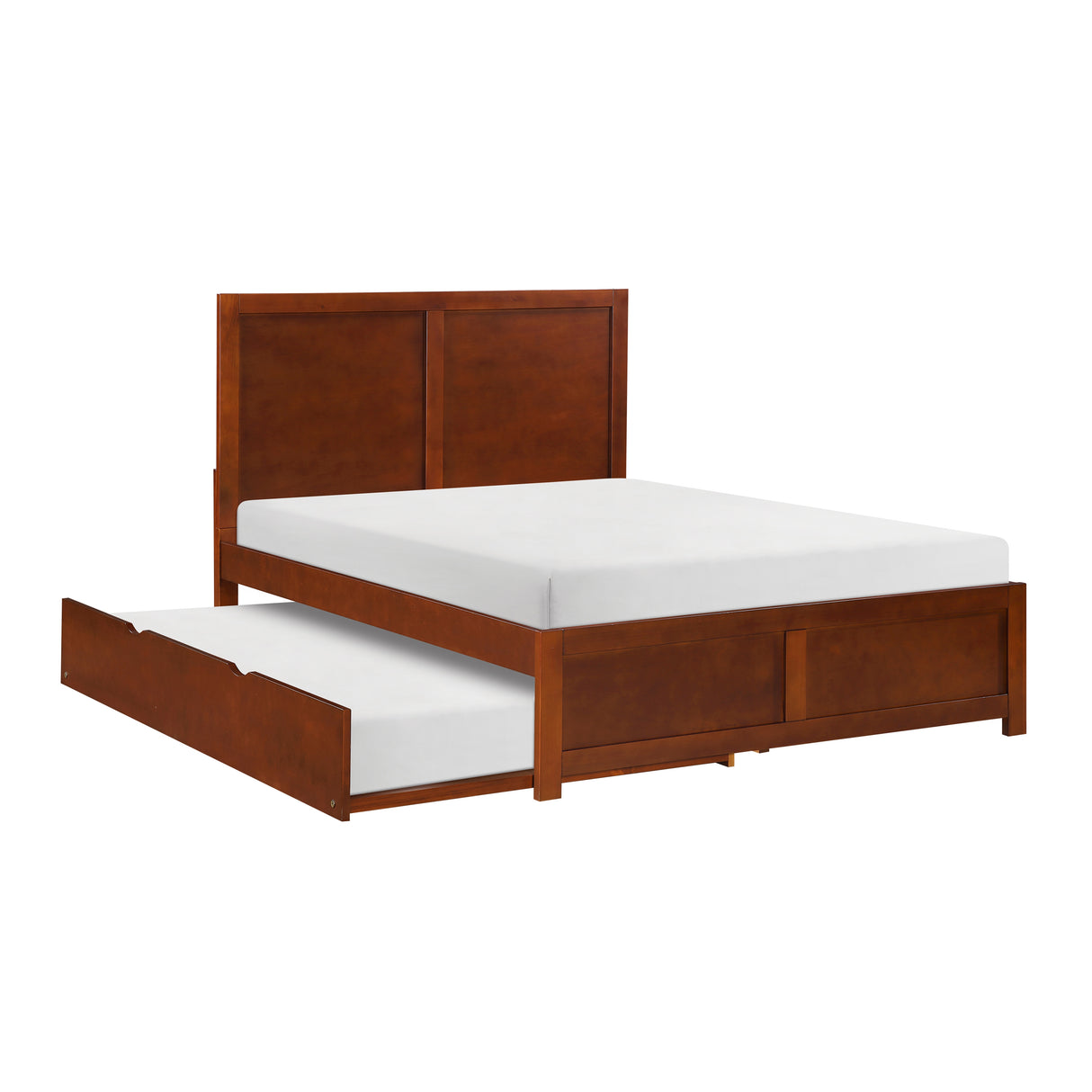 Rowe Dark Cherry Full Platform Bed from Homelegance - Luna Furniture