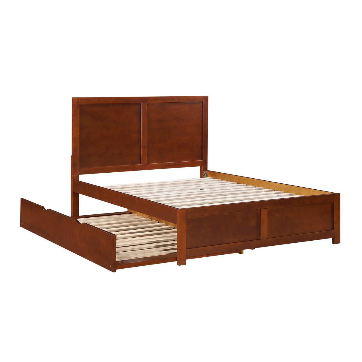 Rowe Dark Cherry Full Platform Bed from Homelegance - Luna Furniture