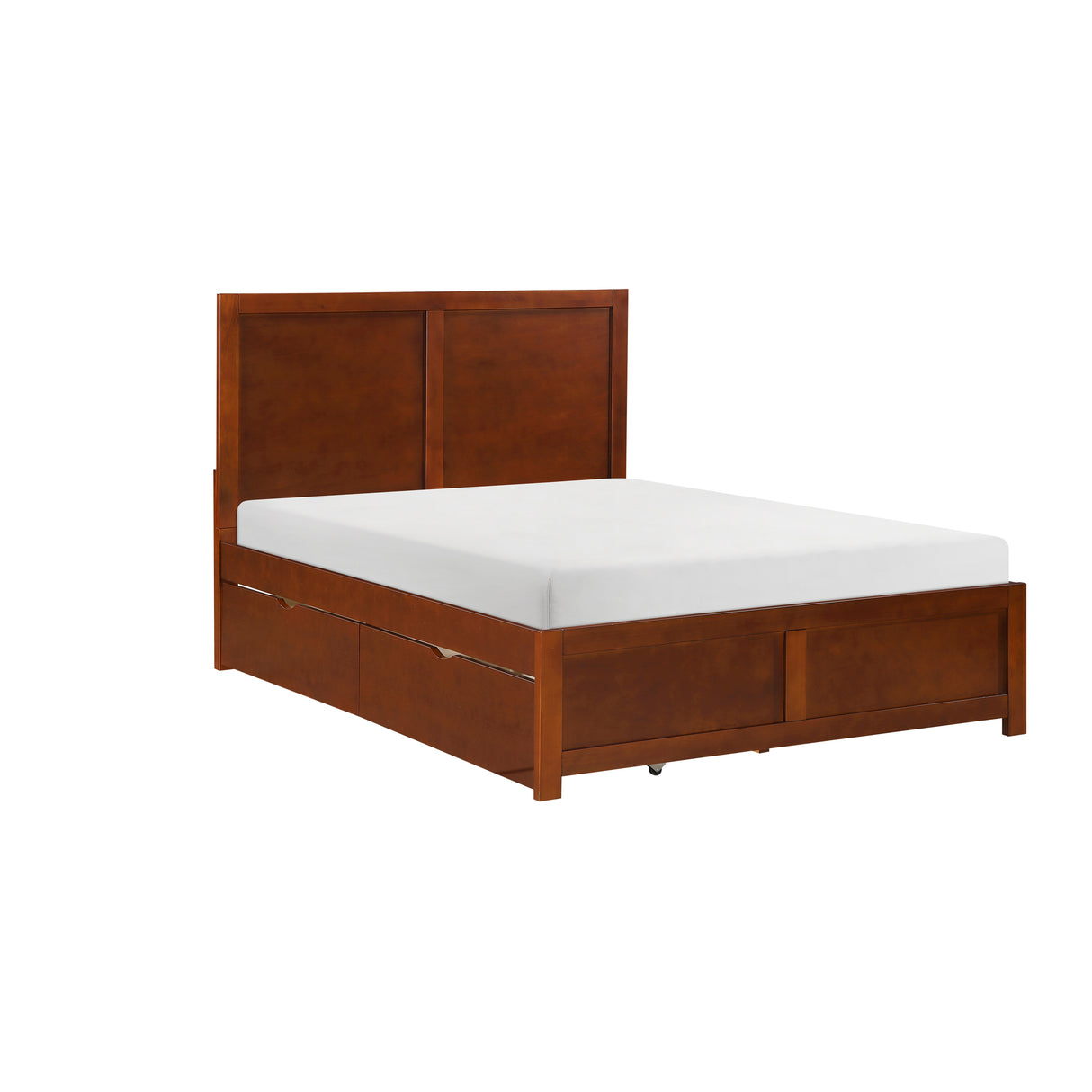 Rowe Dark Cherry Full Platform Bed from Homelegance - Luna Furniture