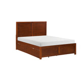 Rowe Dark Cherry Full Platform Bed from Homelegance - Luna Furniture
