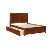 Rowe Dark Cherry Full Platform Bed from Homelegance - Luna Furniture