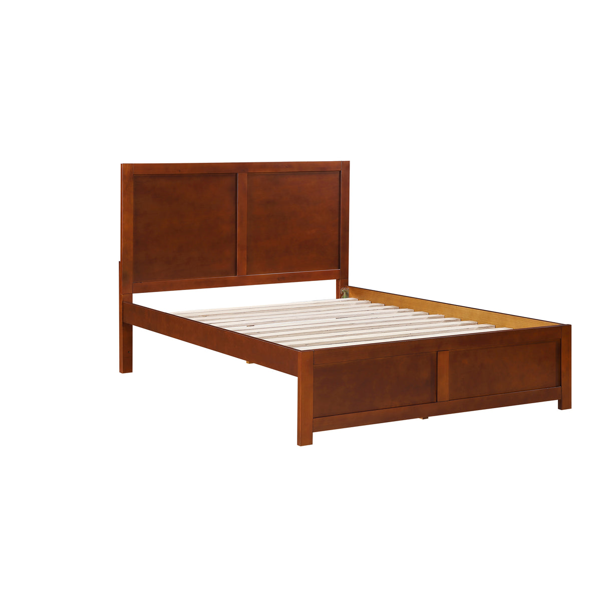 Rowe Dark Cherry Full Platform Bed from Homelegance - Luna Furniture